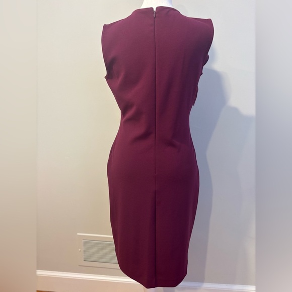Bebe Rich Plum Midi Dress - Picture 2 of 9
